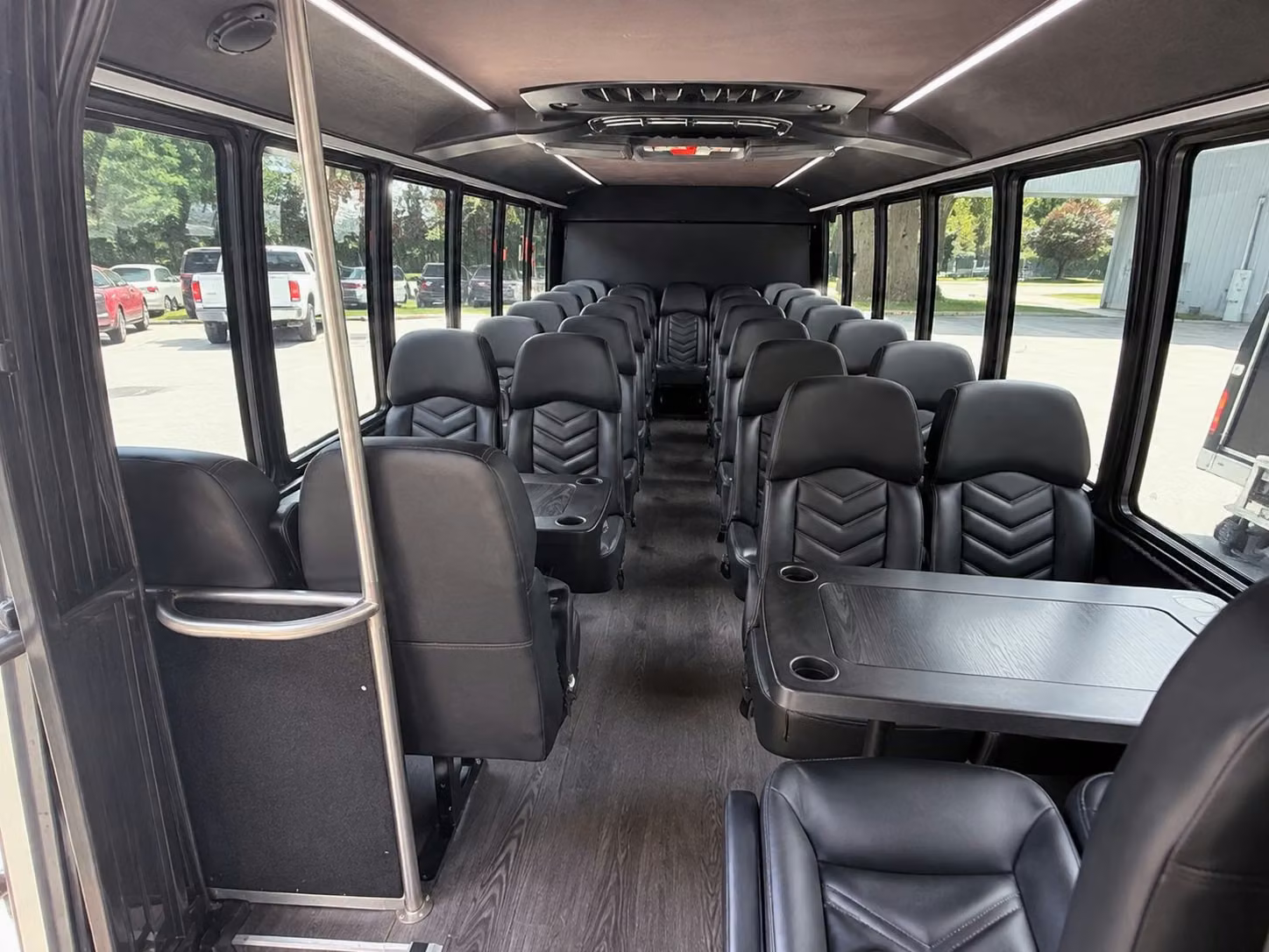 20 passenger minibus inside