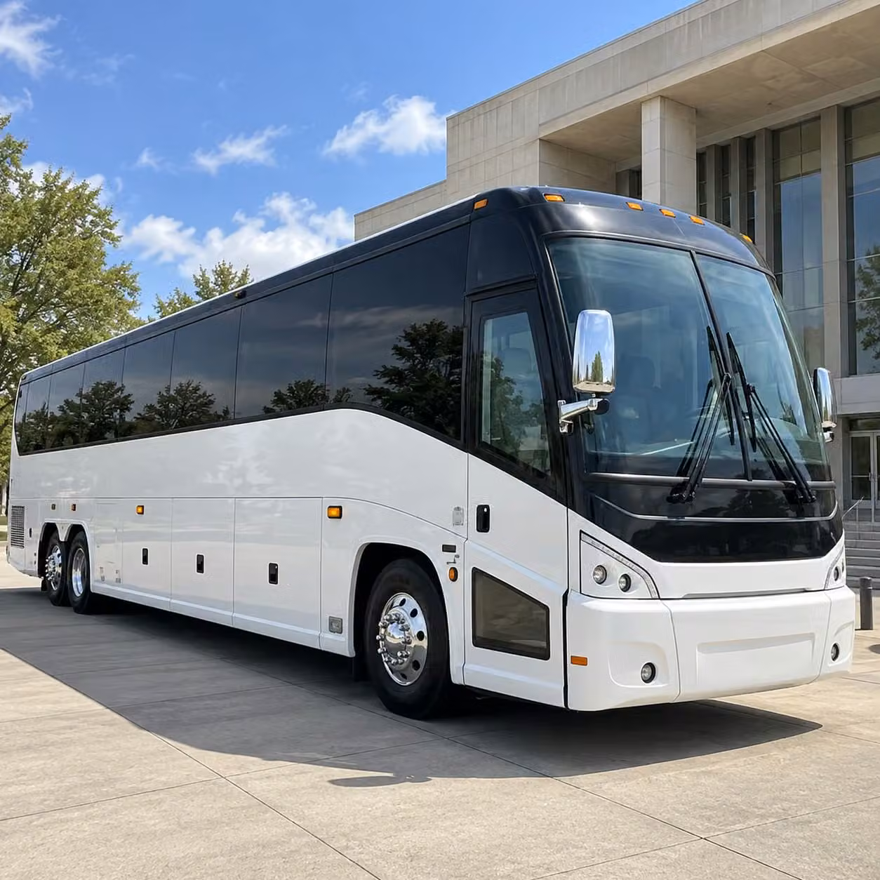 call busrentalchattanooga com to book charter buses for large prom groups across chattanooga